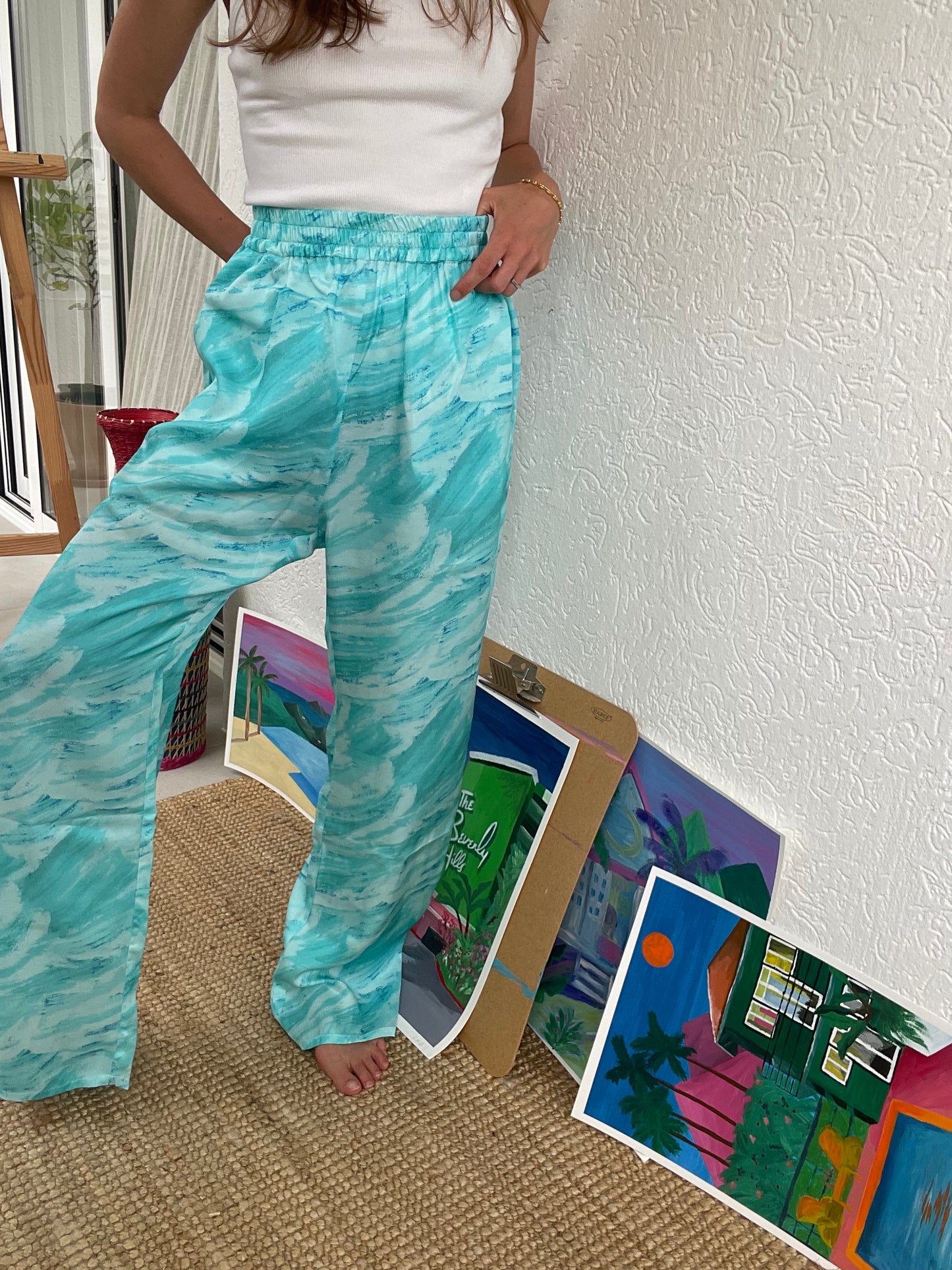 Pantalon "Libre comme l'eau"