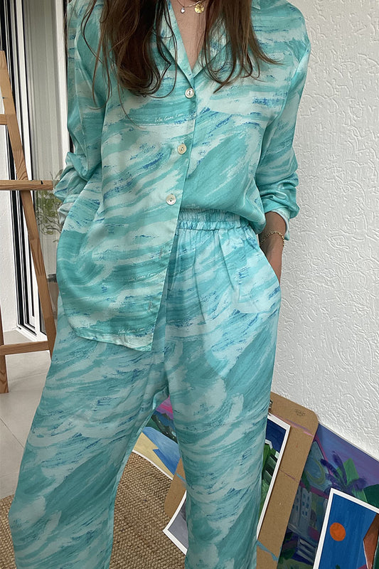 Pantalon "Libre comme l'eau"